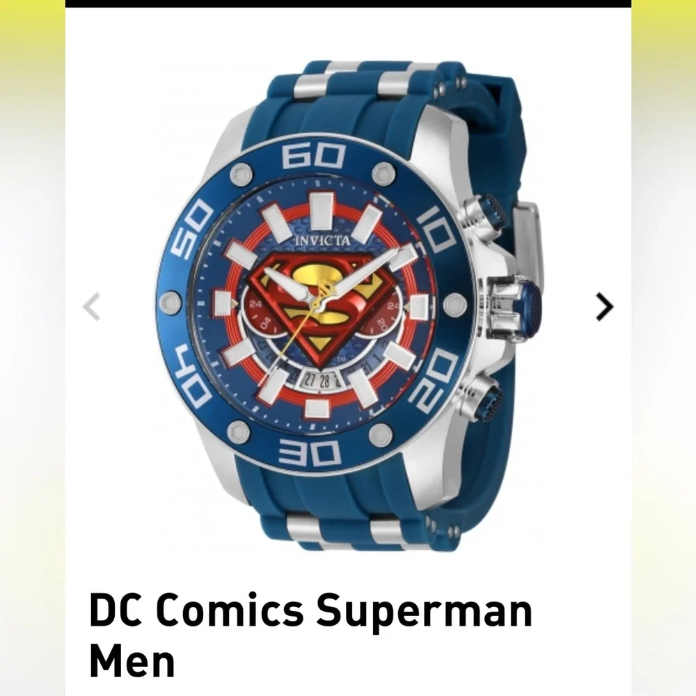 DC Comics Superman Invicta Watch - Picture 7 of 10